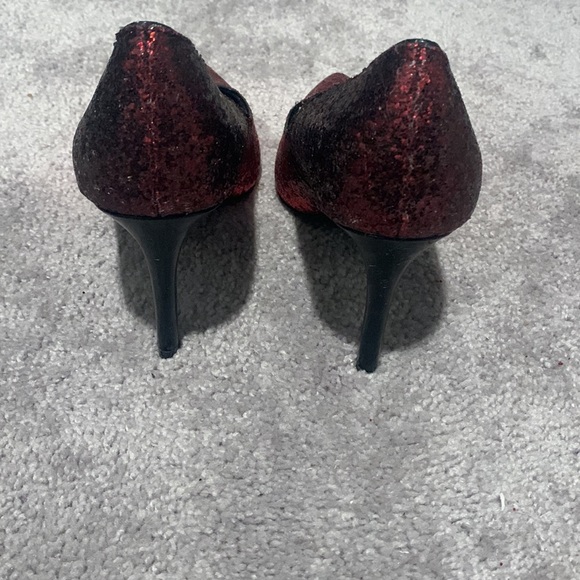 Fiona Night red sparkly heels size 8 - Picture 4 of 6